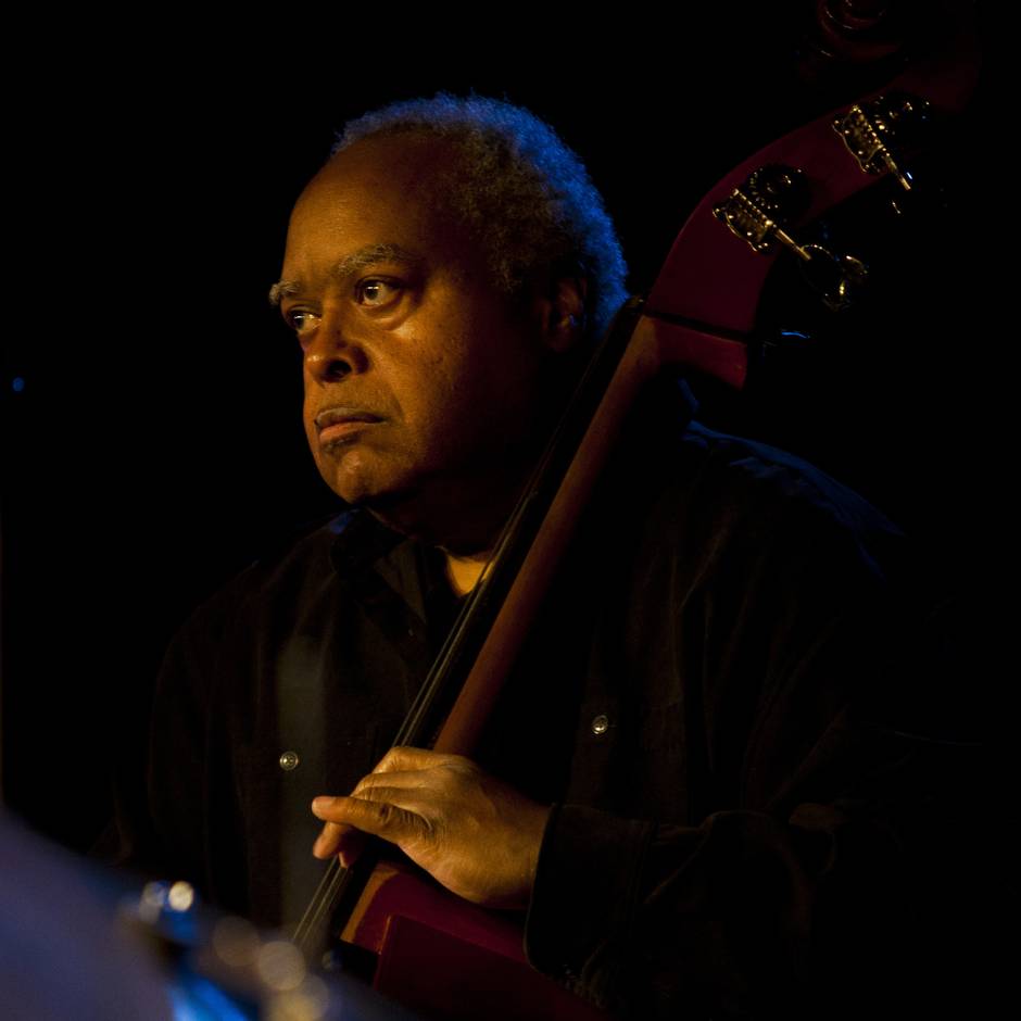 a man playing the bass